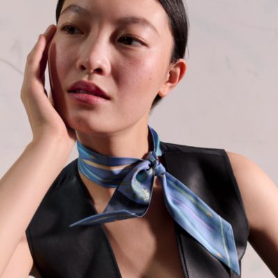 HERMES ツイリースカーフ H064176S 02 スケボー/エトープ ツイリー